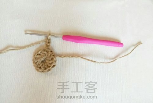 麻绳地垫 第8步