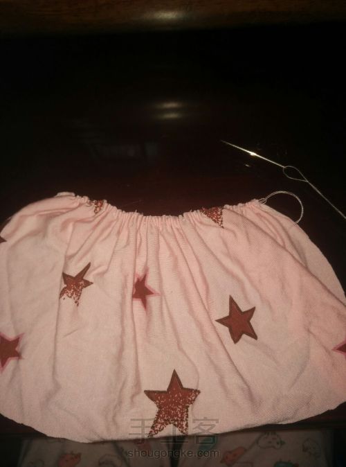 粉色小裙子 第2步