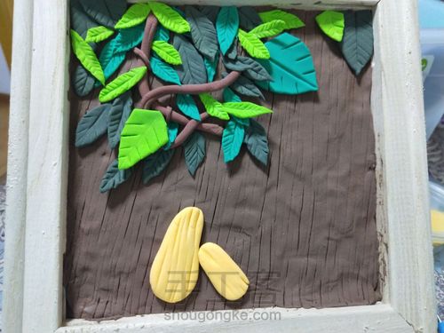 黏土装饰画 第10步