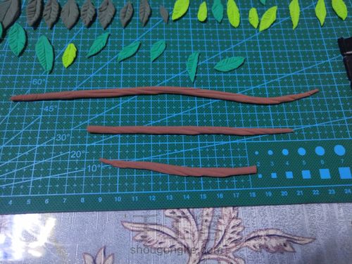 黏土装饰画 第2步