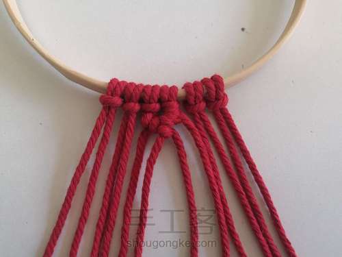 圣诞花环 第8步