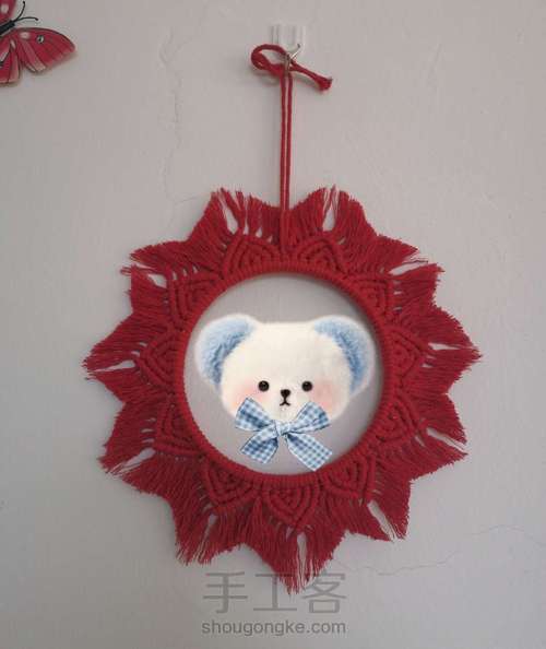 圣诞花环 第23步