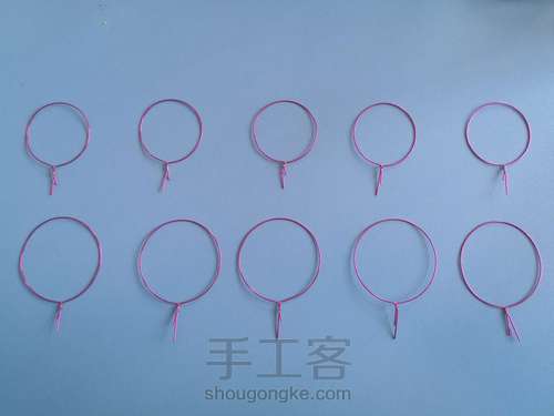 一支山茶花 第2步