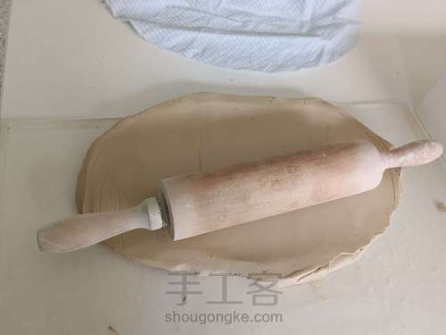 青花鱼盘 第2步