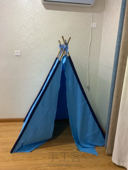 儿童室内帐篷 第9步