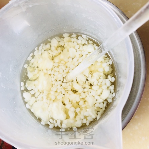 今个做个中性手工皂,无添加 第4步