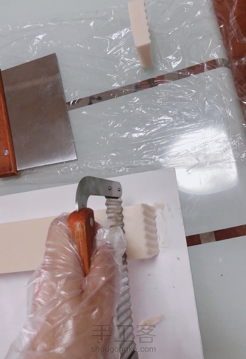 今个做个中性手工皂，无添加 第11步