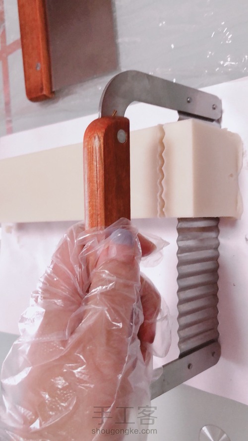 今个做个中性手工皂,无添加 第10步