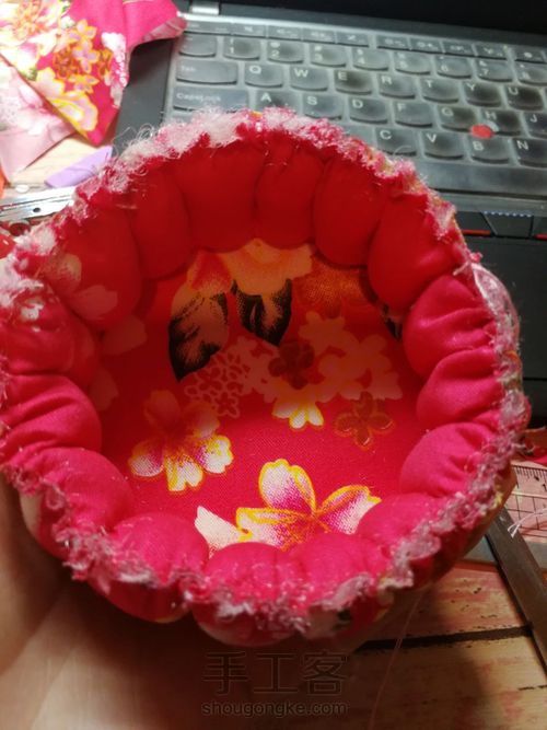 小南瓜🎃收纳盒 第14步