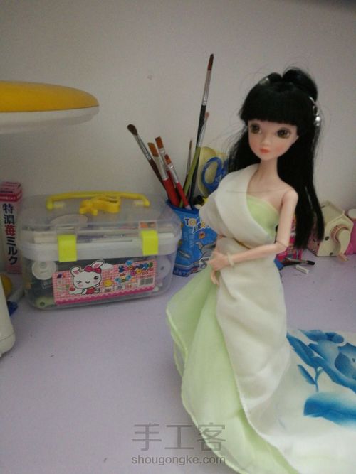 免缝免剪的娃衣(二) 第10步