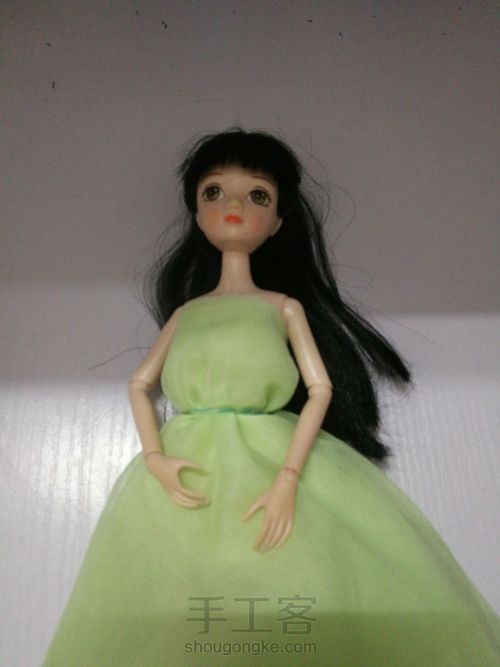 免缝免剪的娃衣(二) 第4步