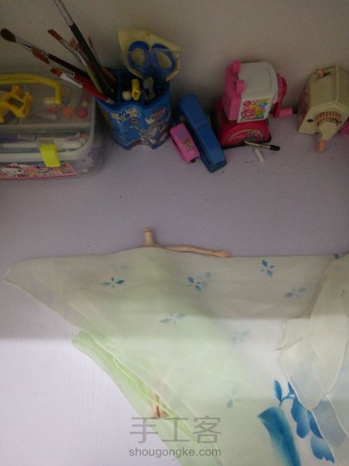 免缝免剪的娃衣(二) 第5步