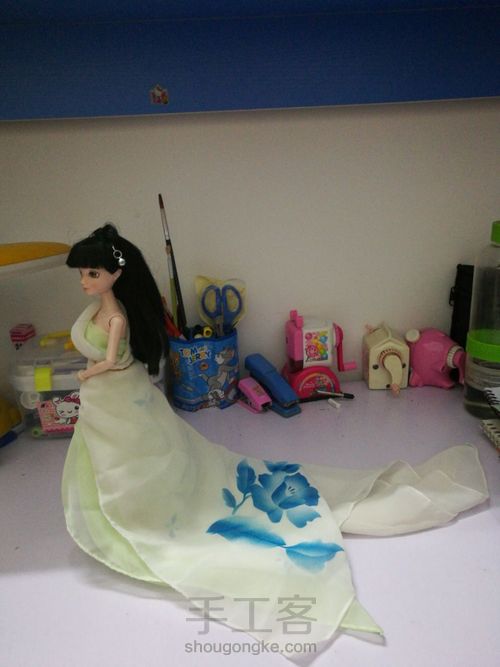 免缝免剪的娃衣(二) 第9步