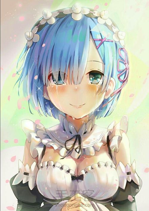 【桃寄临摹】蕾姆啊😄马克笔手绘教程 第10步