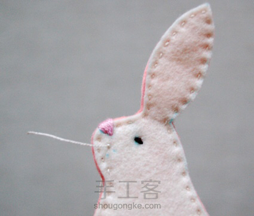 可爱的小兔子（转） 第13步