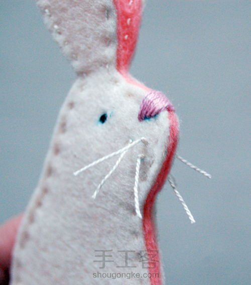 可爱的小兔子（转） 第15步