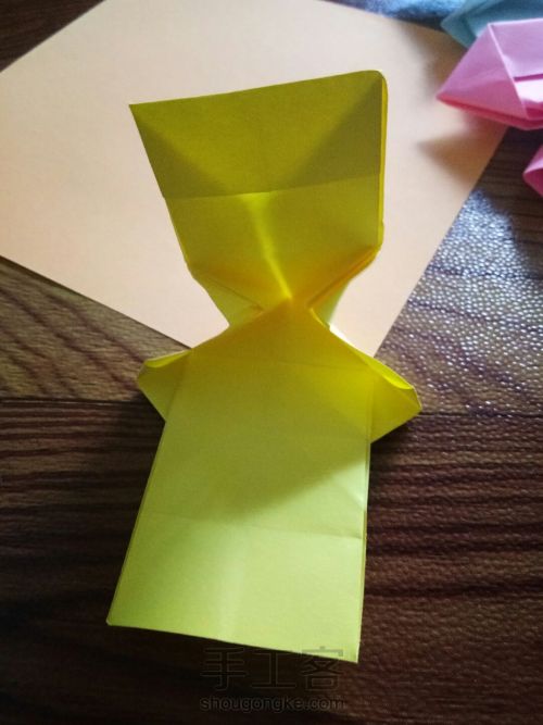 折纸—双子娃娃 第16步