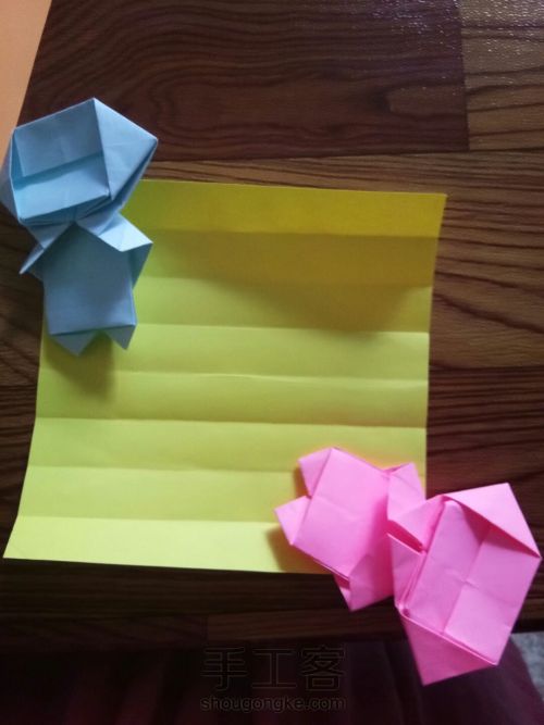 折纸—双子娃娃 第2步