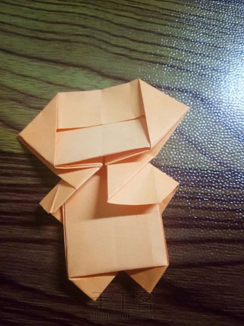 折纸—双子娃娃 第23步