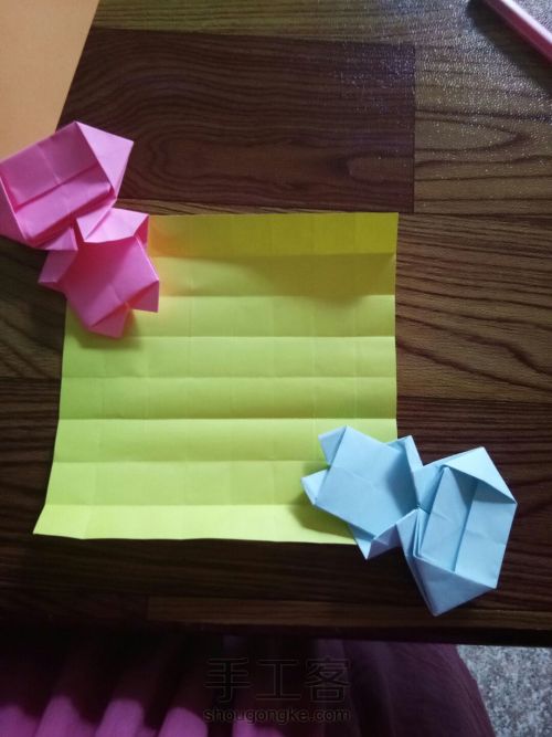 折纸—双子娃娃 第3步