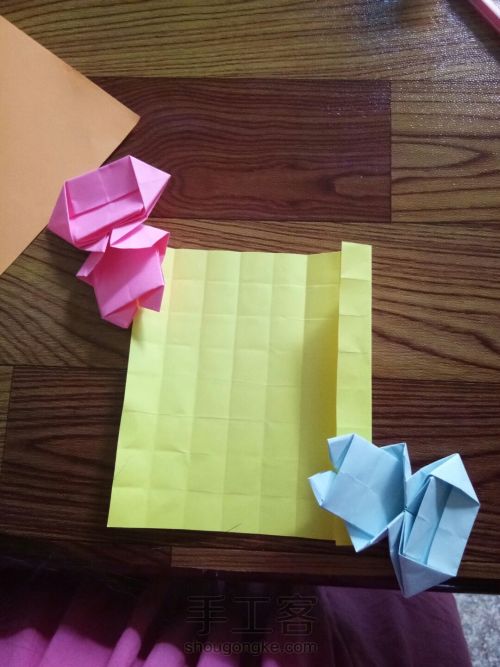 折纸—双子娃娃 第4步