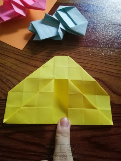 折纸—双子娃娃 第6步
