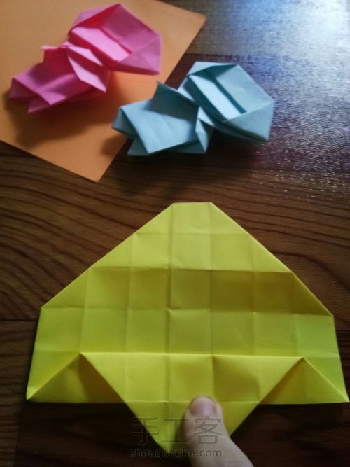 折纸—双子娃娃 第7步
