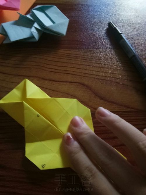 折纸—双子娃娃 第9步