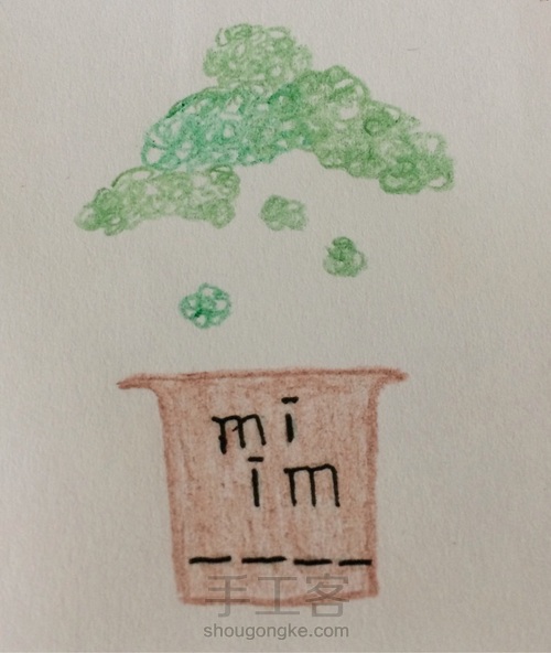 迷你精灵标签画🏷️ 第2步