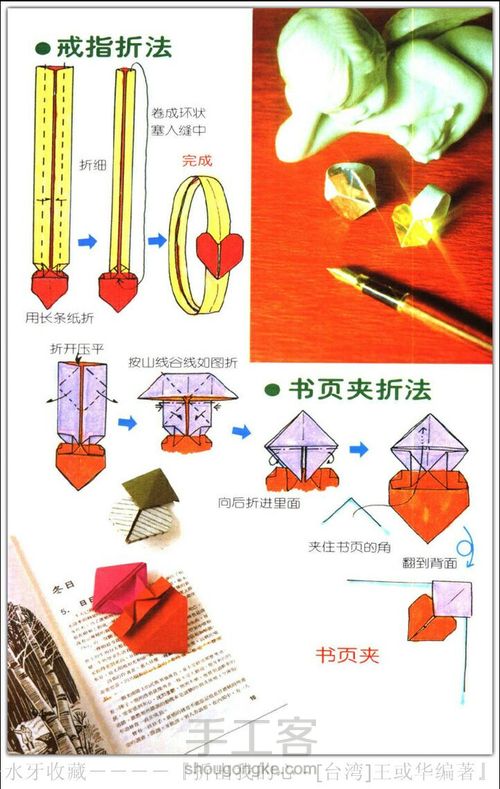 爱心折纸大全，(转) 第16步