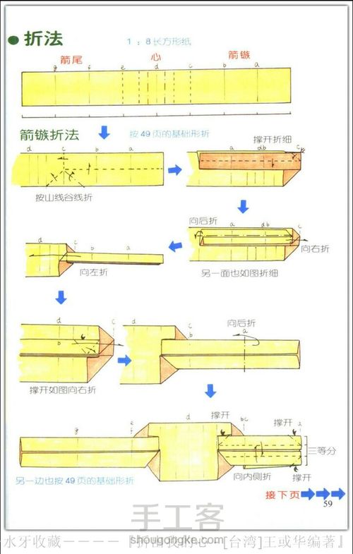 爱心折纸大全，(转) 第20步