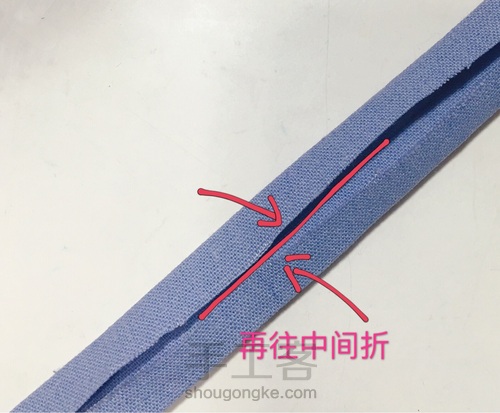 分享手提包带的制作!里面可以学到很多知识点! 第4步