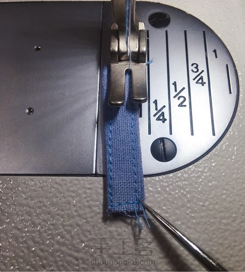 分享手提包带的制作!里面可以学到很多知识点! 第12步