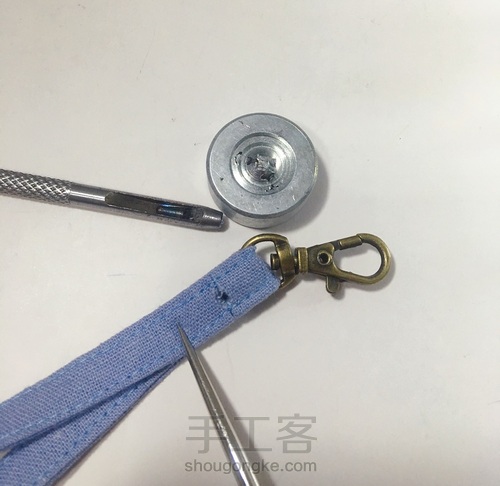 分享手提包带的制作!里面可以学到很多知识点! 第14步