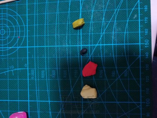 软陶苹果切片 第1步