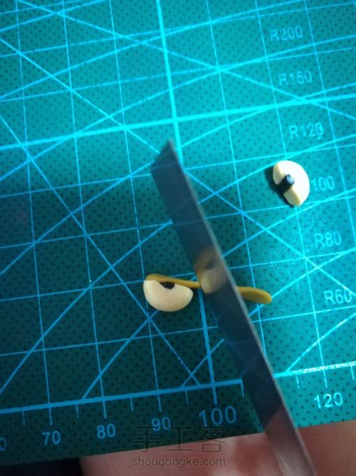 软陶苹果切片 第5步