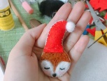 【原创毛毡】圣诞狐狸
