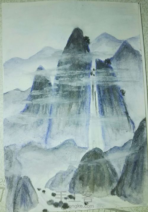 还是山水 第5步