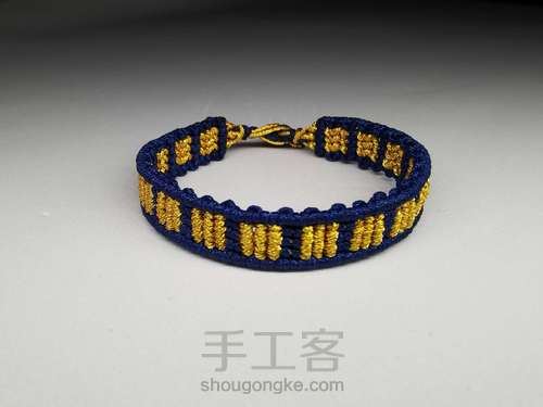 算盘手绳 第1步