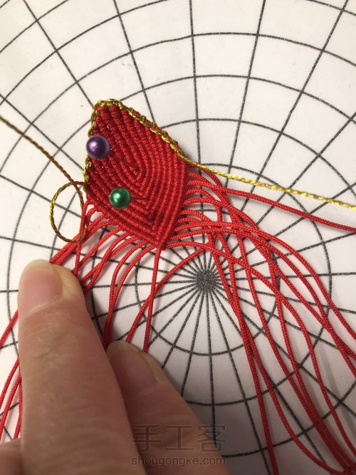 莲花花瓣教程 第26步