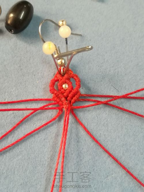 黑曜石耳坠 第15步