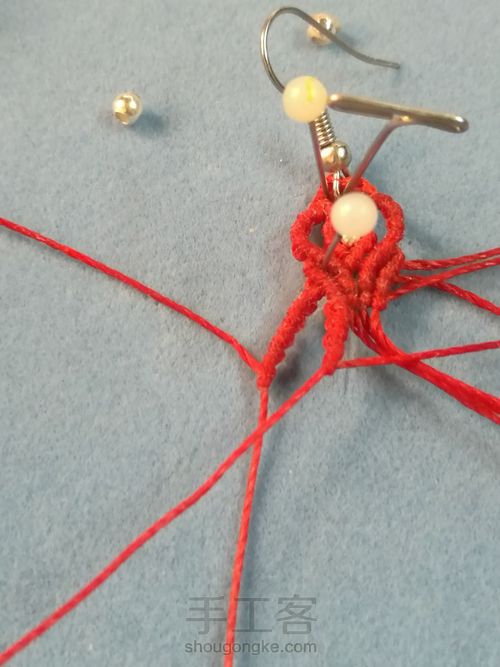 黑曜石耳坠 第19步