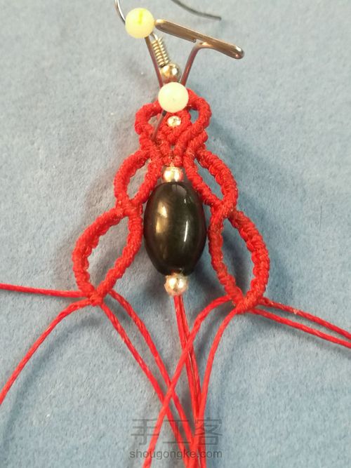 黑曜石耳坠 第23步