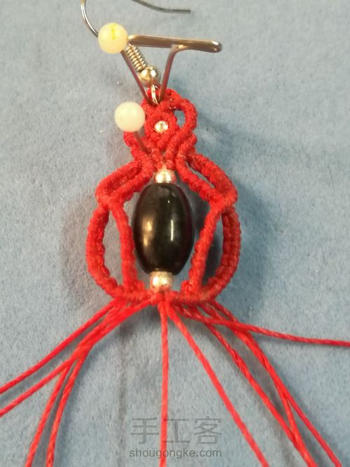 黑曜石耳坠 第25步