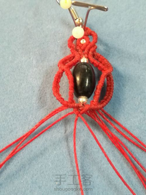 黑曜石耳坠 第27步