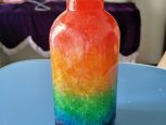 尿不湿变成彩虹瓶，超级好看，超级简单