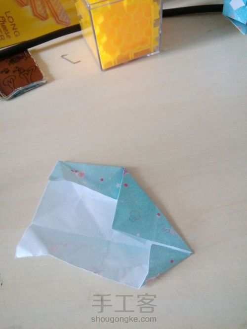 折纸第二期  飞箱 第6步