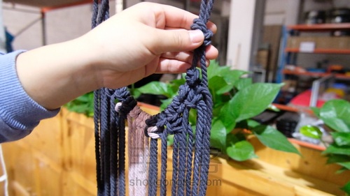 Macrame 编织百搭包包 第7步