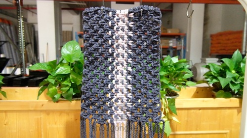 Macrame 编织百搭包包 第12步