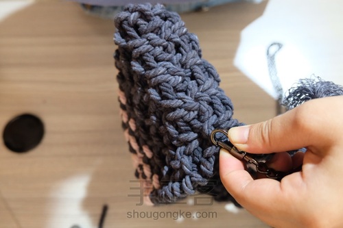 Macrame 编织百搭包包 第21步